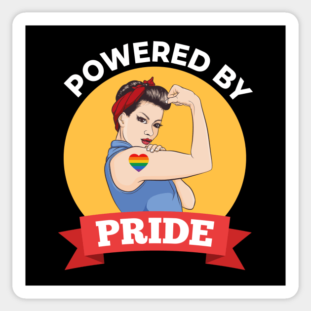 Lesbian Pride Sticker by sqwear